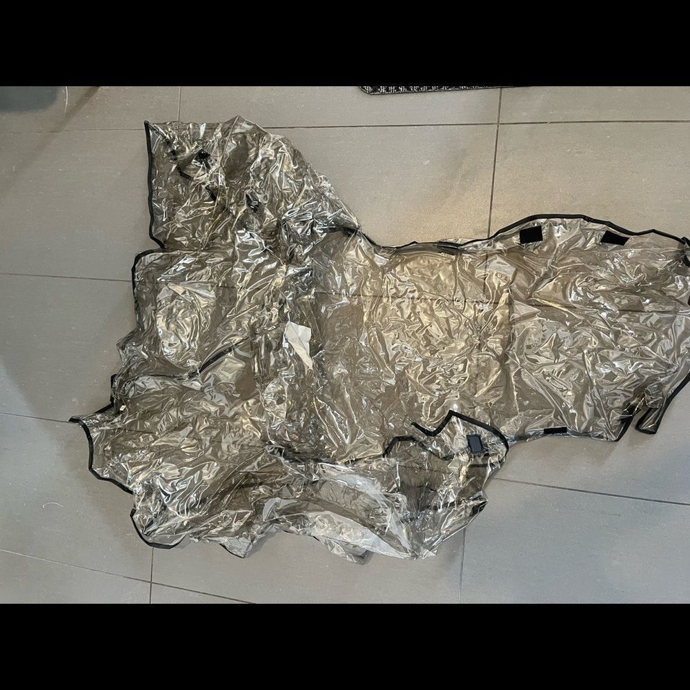 Stroller rain cover